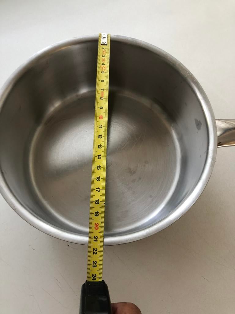 Steelpan, Huis en Inrichting, Keuken | Potten en Pannen, Ophalen of Verzenden, Gebruikt, Rvs