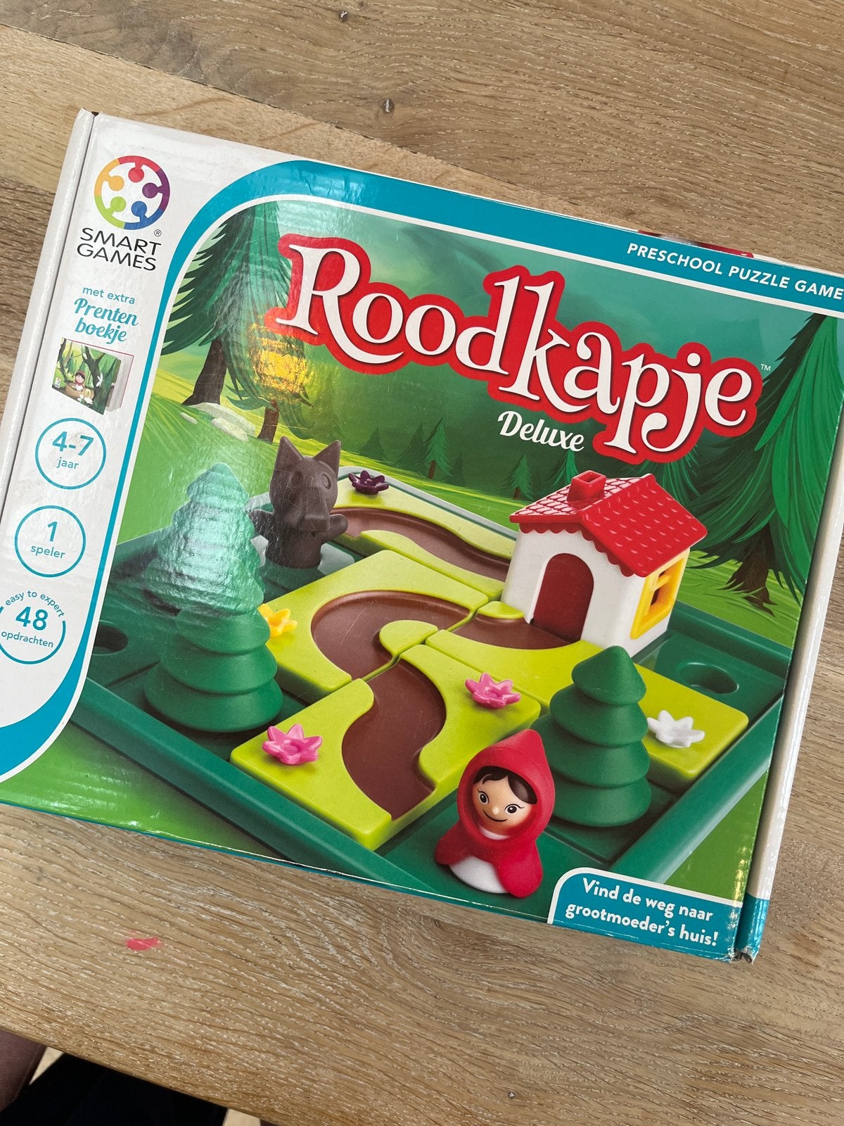 SmartGames Roodkapje Deluxe - Educatief Puzzelspel, Ophalen of Verzenden, Zo goed als nieuw, Puzzelen