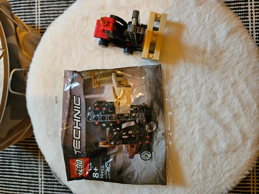 Lego Technic Vorkheftruck met Pallet (30655), Lego, Ophalen of Verzenden, Zo goed als nieuw, Technic