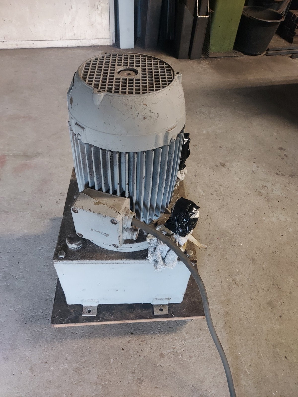 Hydraulische pomp met motor, Ophalen of Verzenden