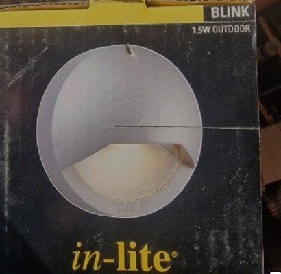 In-Lite BLINK ROSE/ZILVER Tuinverlichting, Tuin en Terras, Buitenverlichting, Gebruikt, Minder dan 50 watt, Ophalen of Verzenden