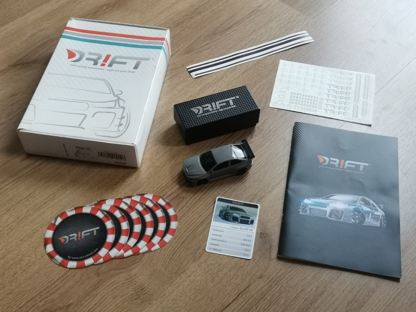 Dr!ft Sturmkind rc drift auto grijs, Ophalen of Verzenden