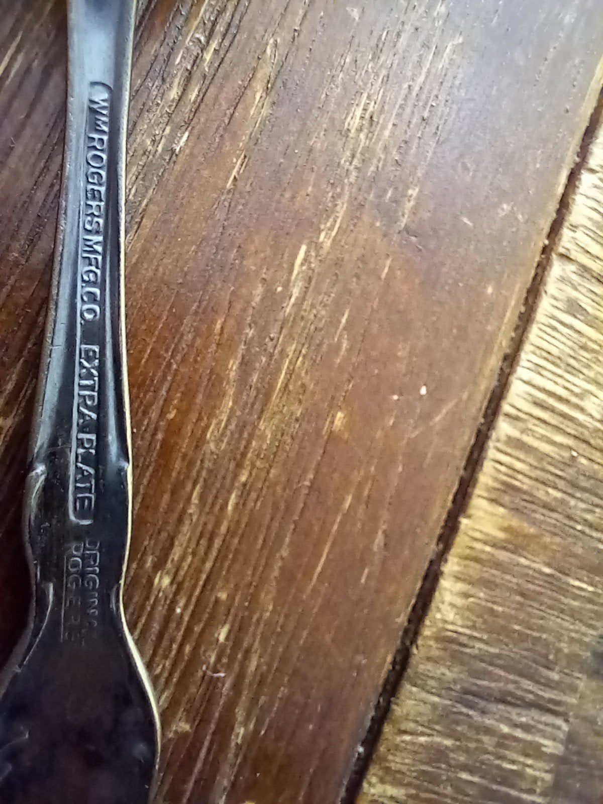 Set van 6 verzilverde lepels - Wm. Rogers Mfg. Co., Antiek en Kunst, Ophalen