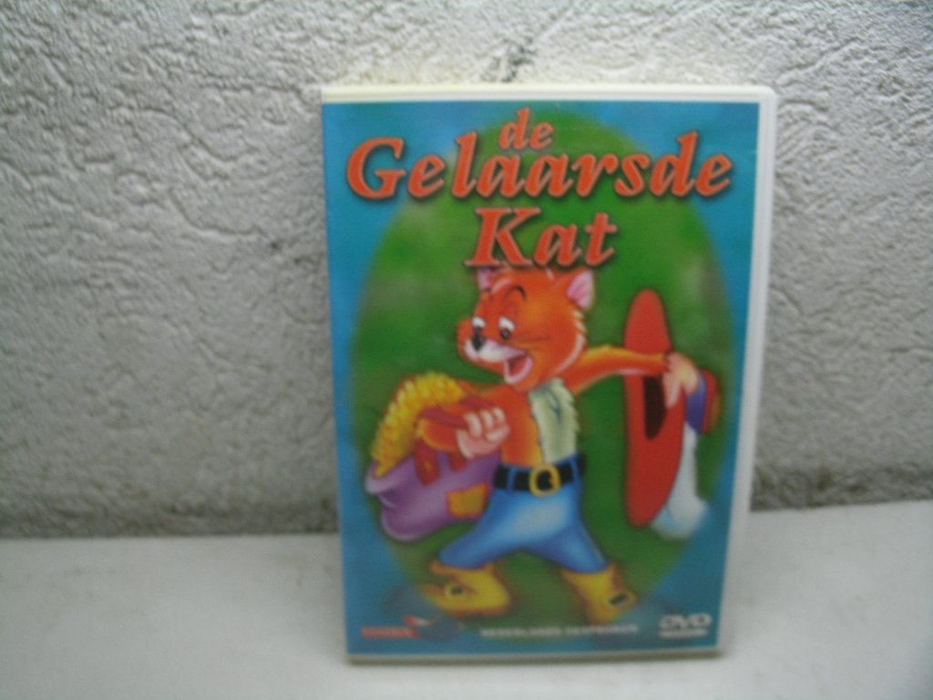 dvd 312k de gelaarsde kat, Alle leeftijden, Ophalen of Verzenden, Zo goed als nieuw, Europees