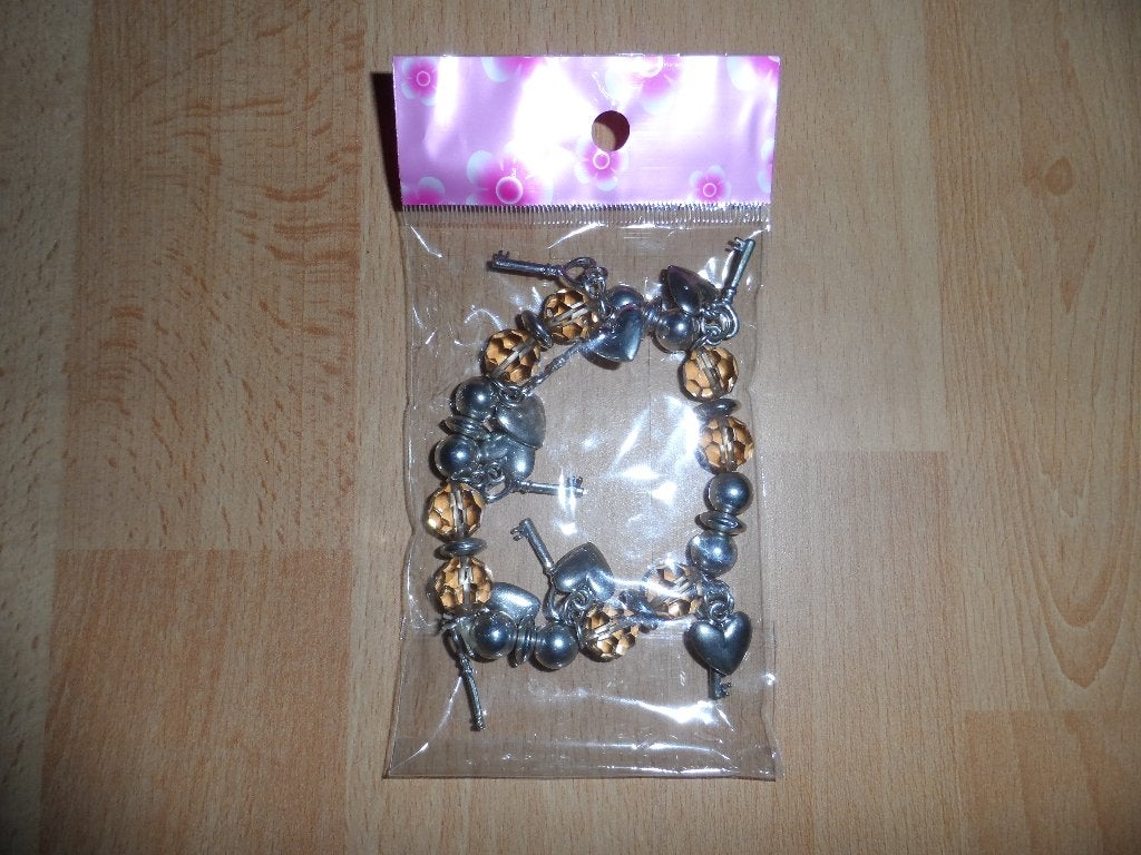 ARMBAND (NIEUW), Ophalen of Verzenden, Nieuw, Zilver, Met bedels of kralen