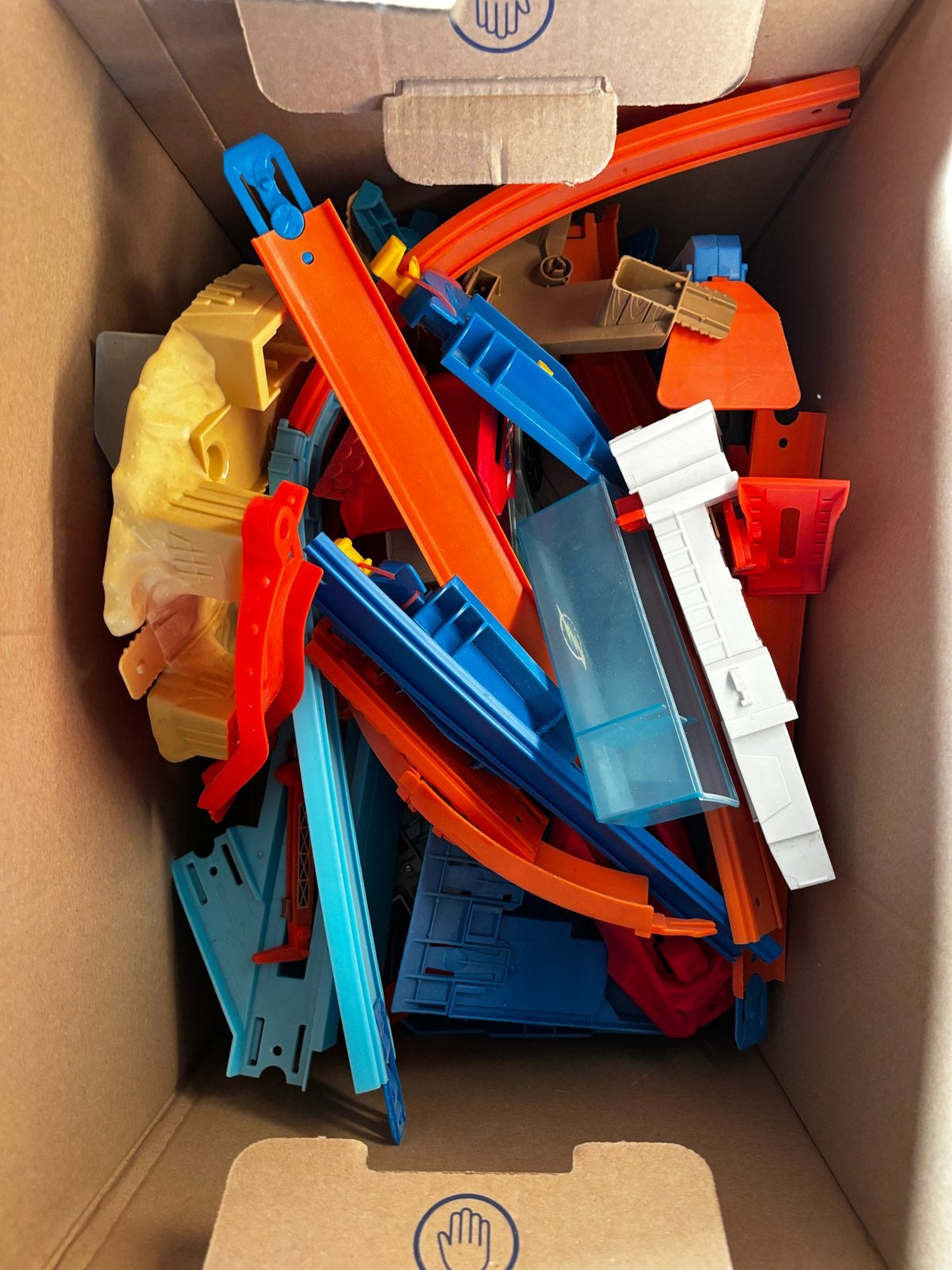 Grote partij Hot Wheels: banen, opbergdoos, auto's, Ophalen, Gebruikt, Jongen of Meisje