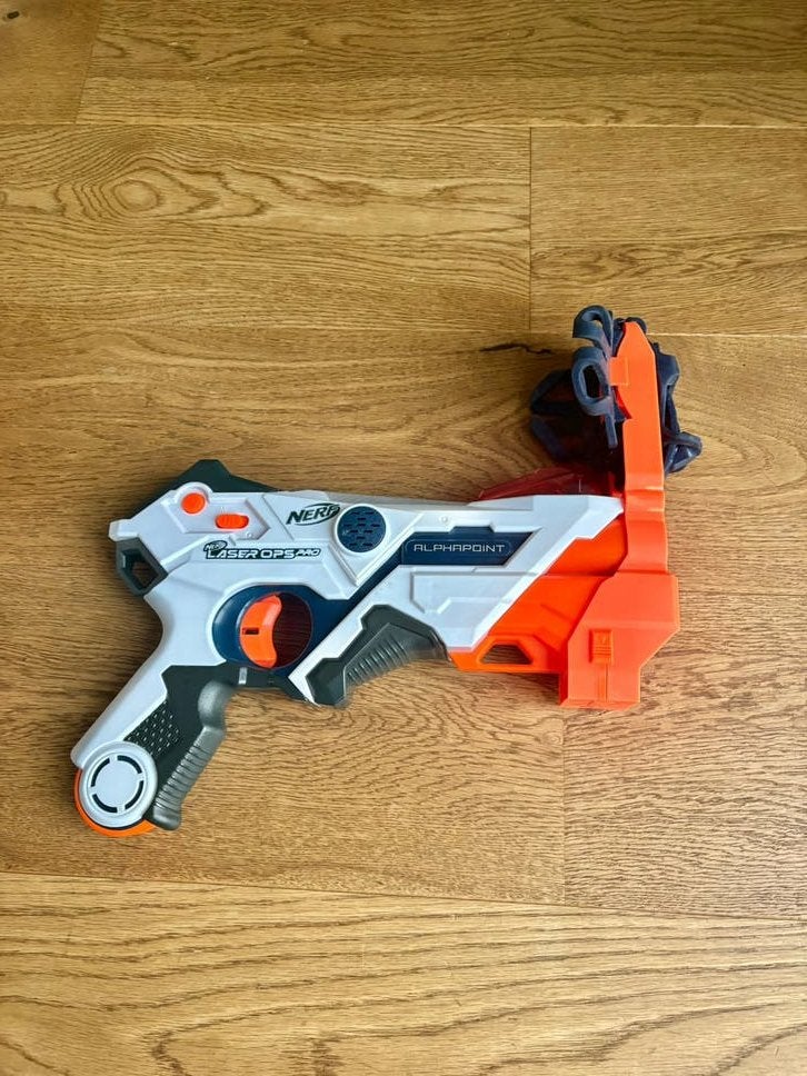 Nerf Laser Ops Pro Alphapoint lasergame-blaster, Kinderen en Baby's, Speelgoed | Buiten | Actiespeelgoed, Ophalen of Verzenden