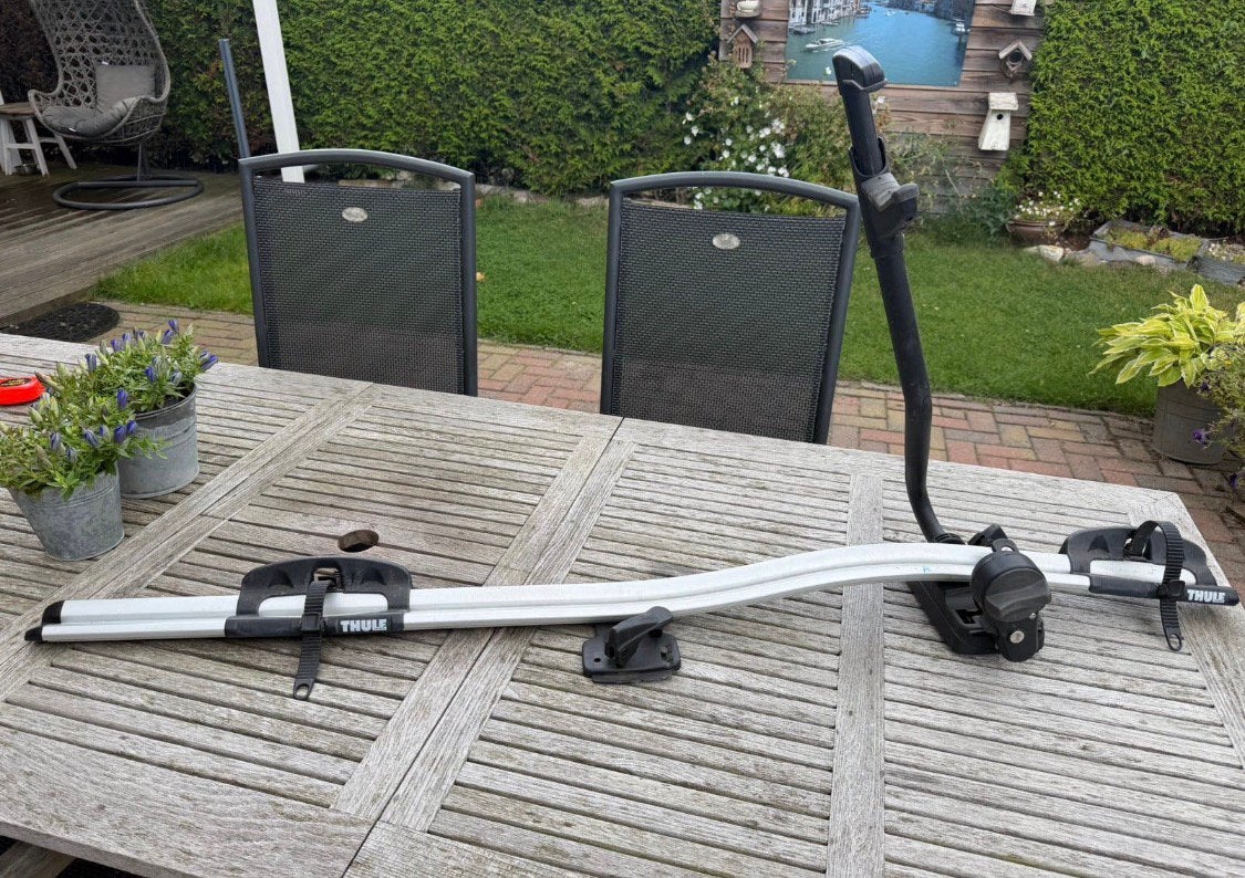 Thule proride 591/598, Ophalen of Verzenden, Zo goed als nieuw, Dakdrager, Brede banden