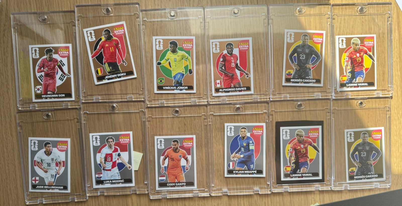 Panini WK Stickers voetbal 2026 extra Mbappe, Yamal etc, Hobby en Vrije tijd, Stickers en Plaatjes, Ophalen of Verzenden, Zo goed als nieuw