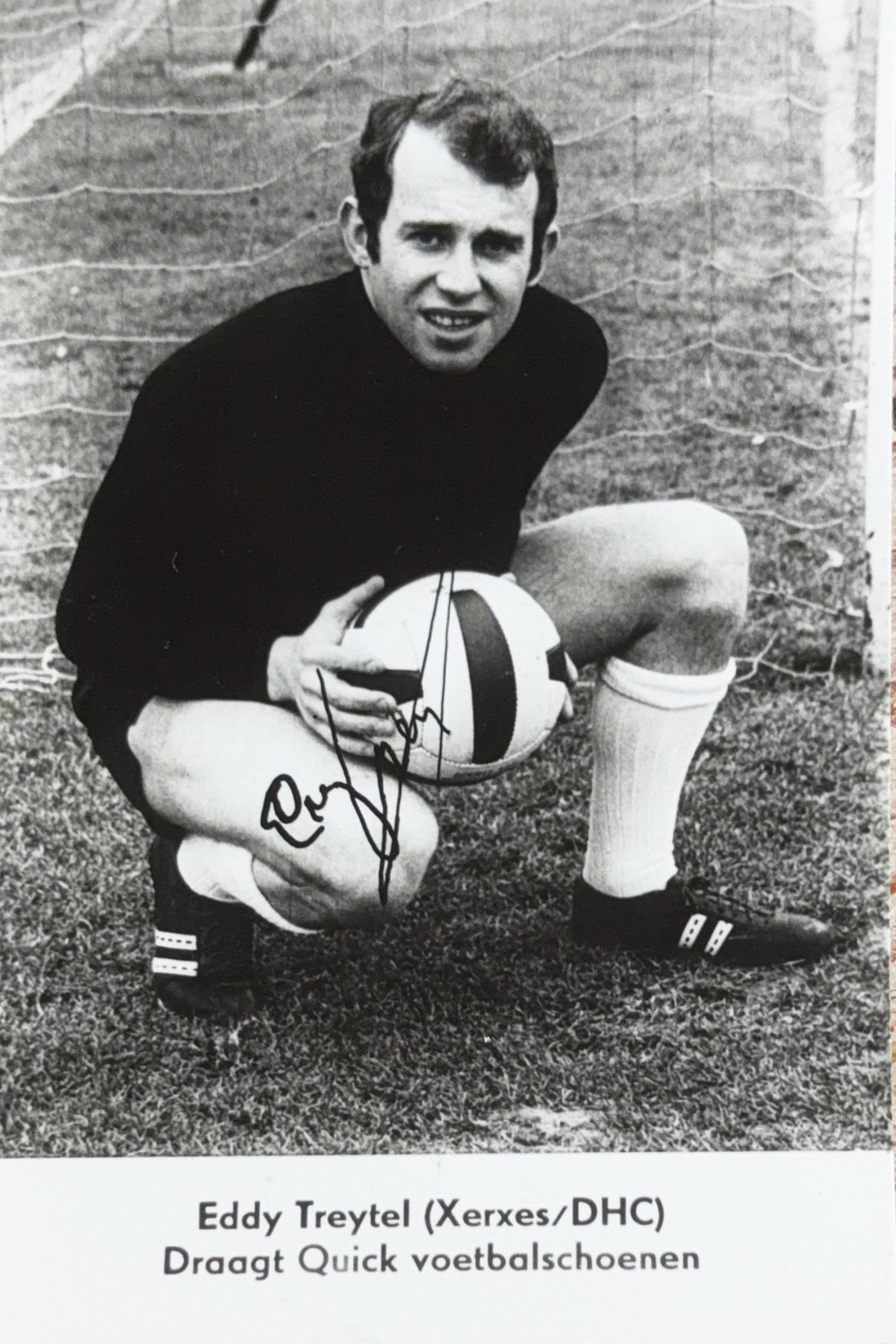 Spelerskaart Eddy Treytel - Xerxes Rotterdam, Verzamelen, Sportartikelen en Voetbal, Ophalen of Verzenden, Zo goed als nieuw, Feyenoord