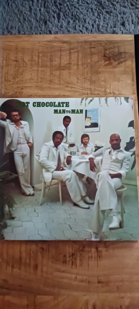 Lp Hot  Chocolate, Man to Man, Cd's en Dvd's, Vinyl | Pop, Ophalen of Verzenden, 1970 - 1979, Zo goed als nieuw
