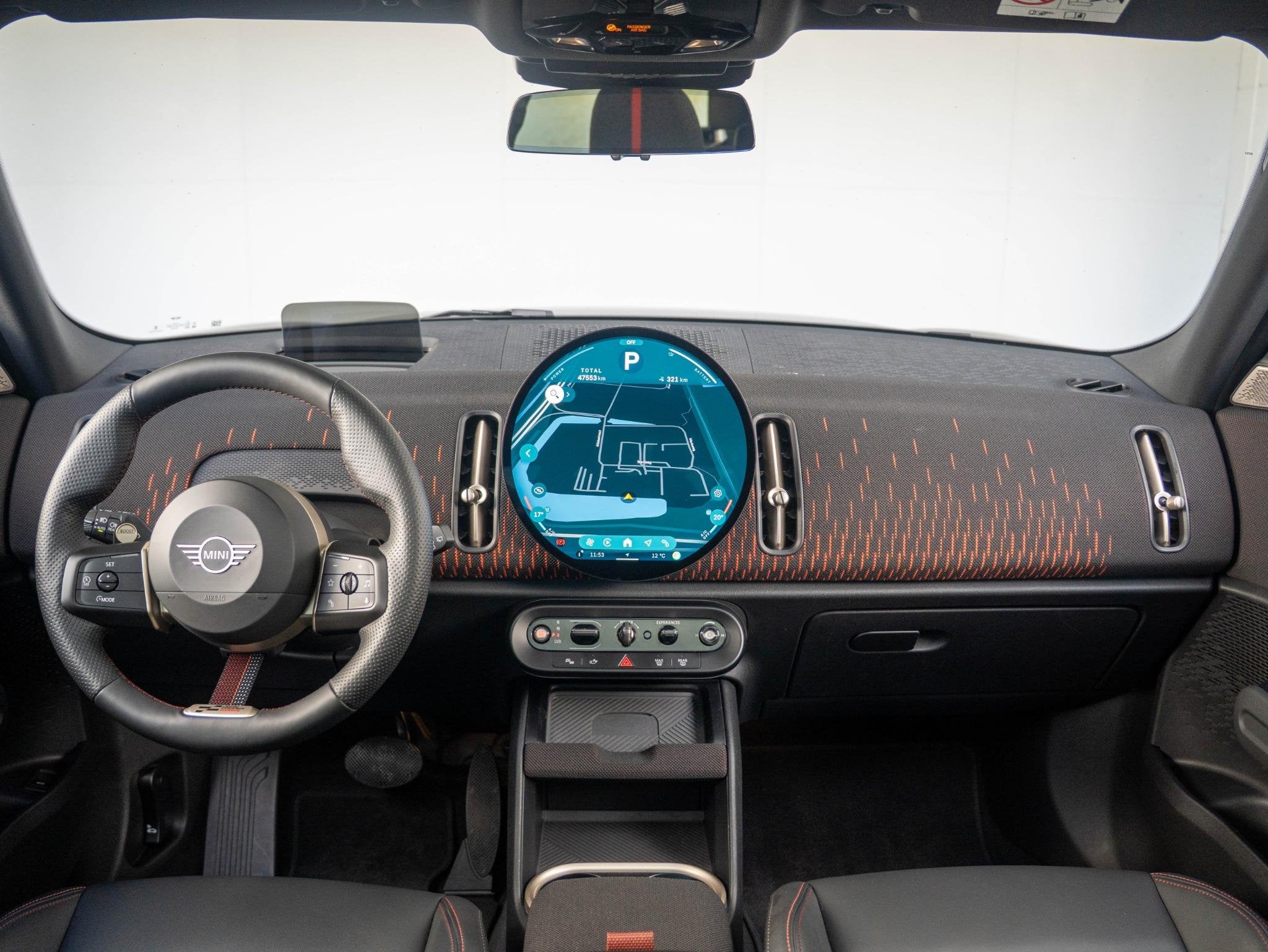 MINI Countryman E John Cooper Works | L-pakket | Panoramadak, Auto's, Gebruikt, Countryman, Met garantie (alle), Zwart
