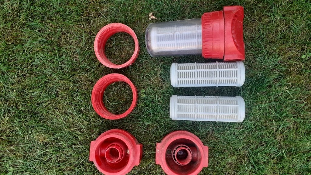 T.I.P waterfilter, Ophalen of Verzenden, Gebruikt, Handmatig, Beregeningspomp