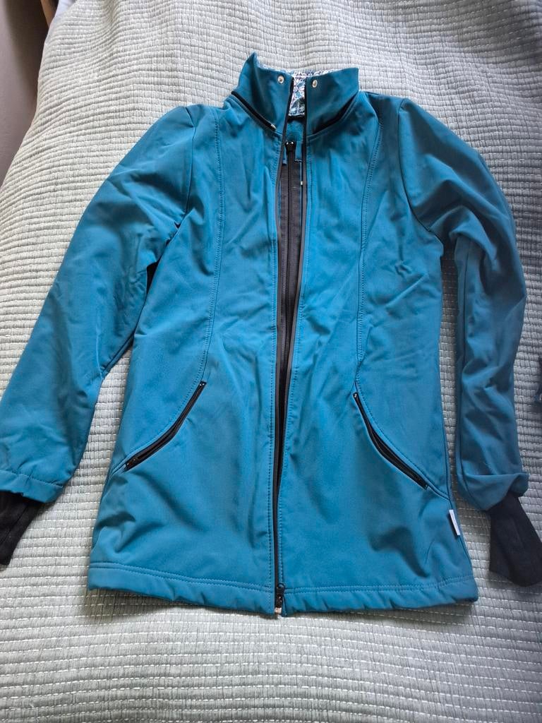 Greyse softshell 4-1 draagjas petrol, Kleding | Dames, Positiekleding, Ophalen of Verzenden, Gedragen