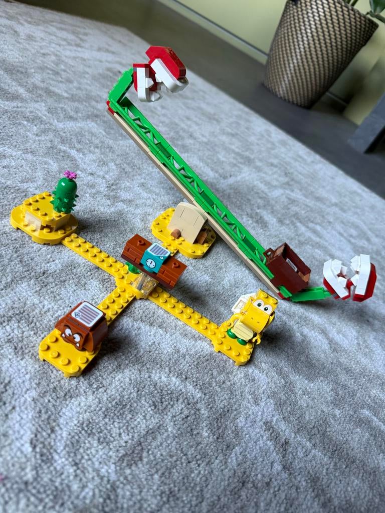 Lego Super Mario: Piranha Plant Power Slide Uitbreidingsset, Ophalen of Verzenden, Zo goed als nieuw, Complete set, Lego