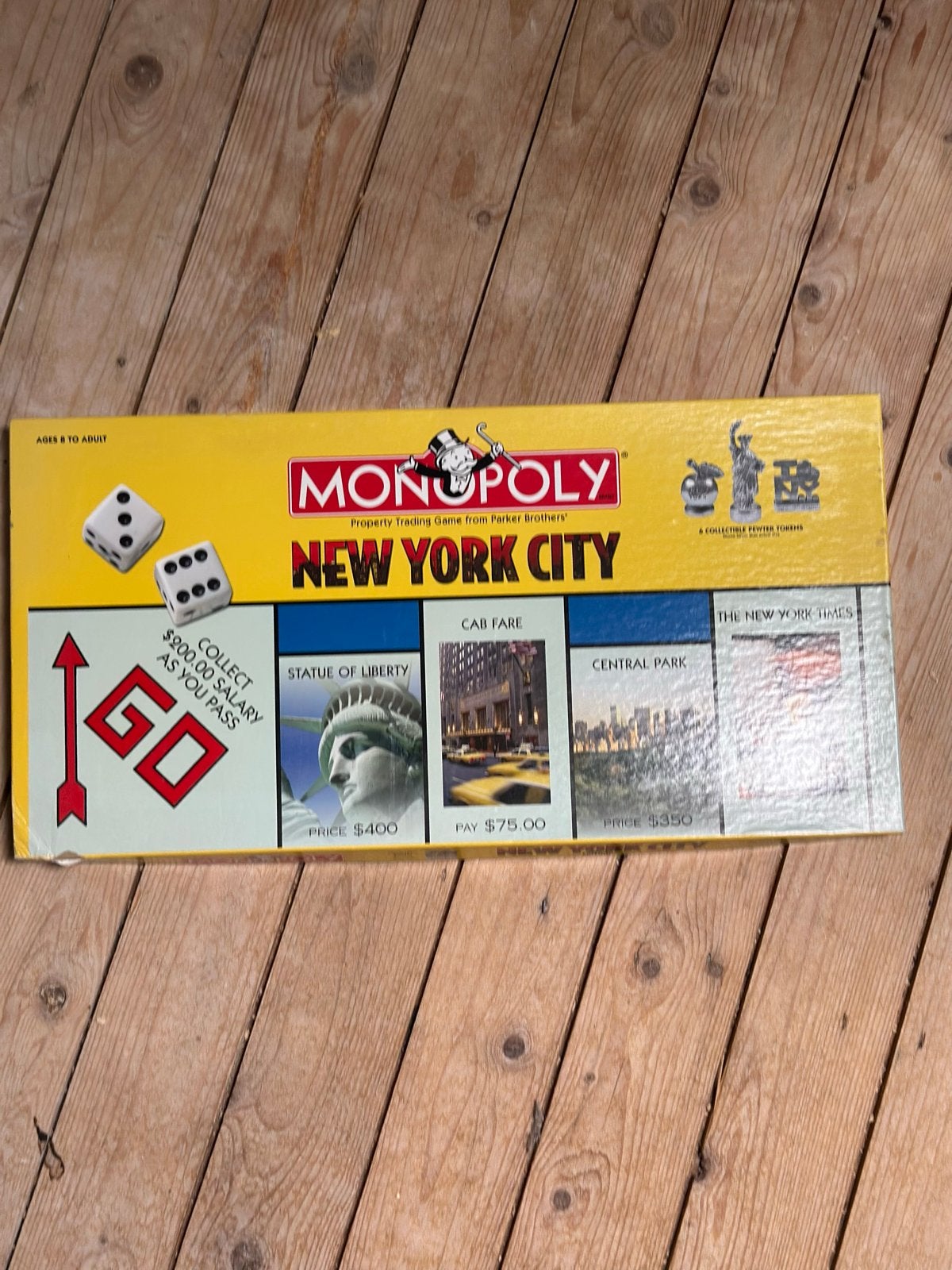 Monopoly New York City - Amerikaanse editie, Engelstalig, Hobby en Vrije tijd, Gezelschapsspellen | Bordspellen, Drie of vier spelers