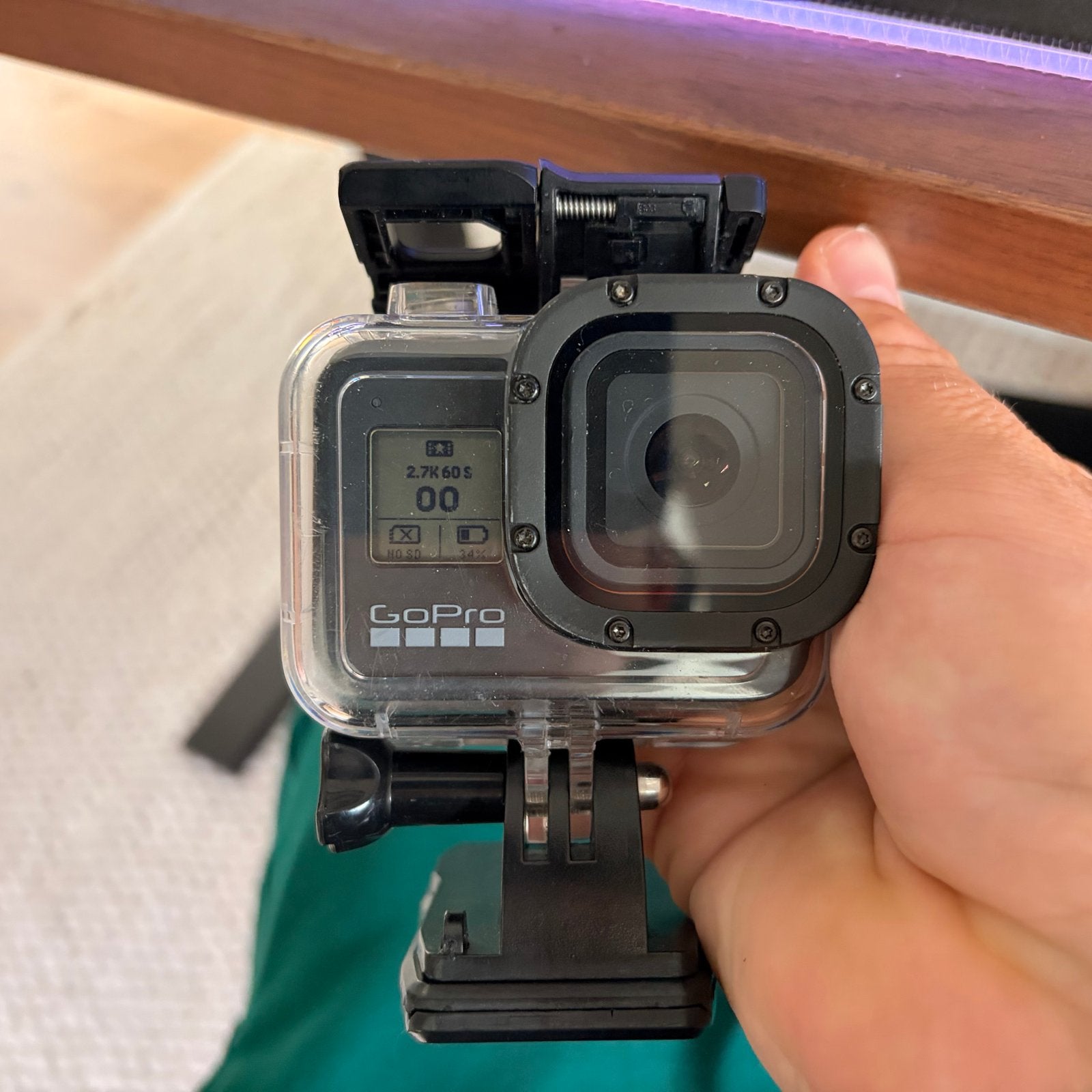 GoPro Hero 8 & 5 Black met Karma Grip en accessoires, Audio, Tv en Foto, Actiecamera's, Gebruikt, GoPro, Ophalen of Verzenden