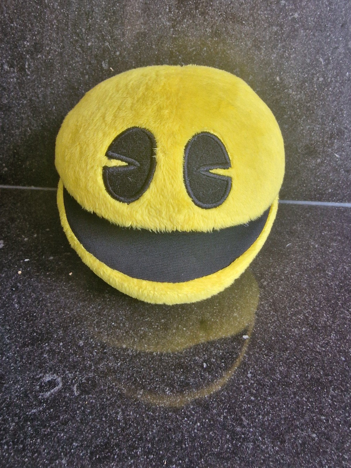 Pac-Man Knuffel 7'' Bandai Namco Geel - Knuffelpop Speelgoed, Overige merken, Overige typen, Ophalen of Verzenden, Zo goed als nieuw