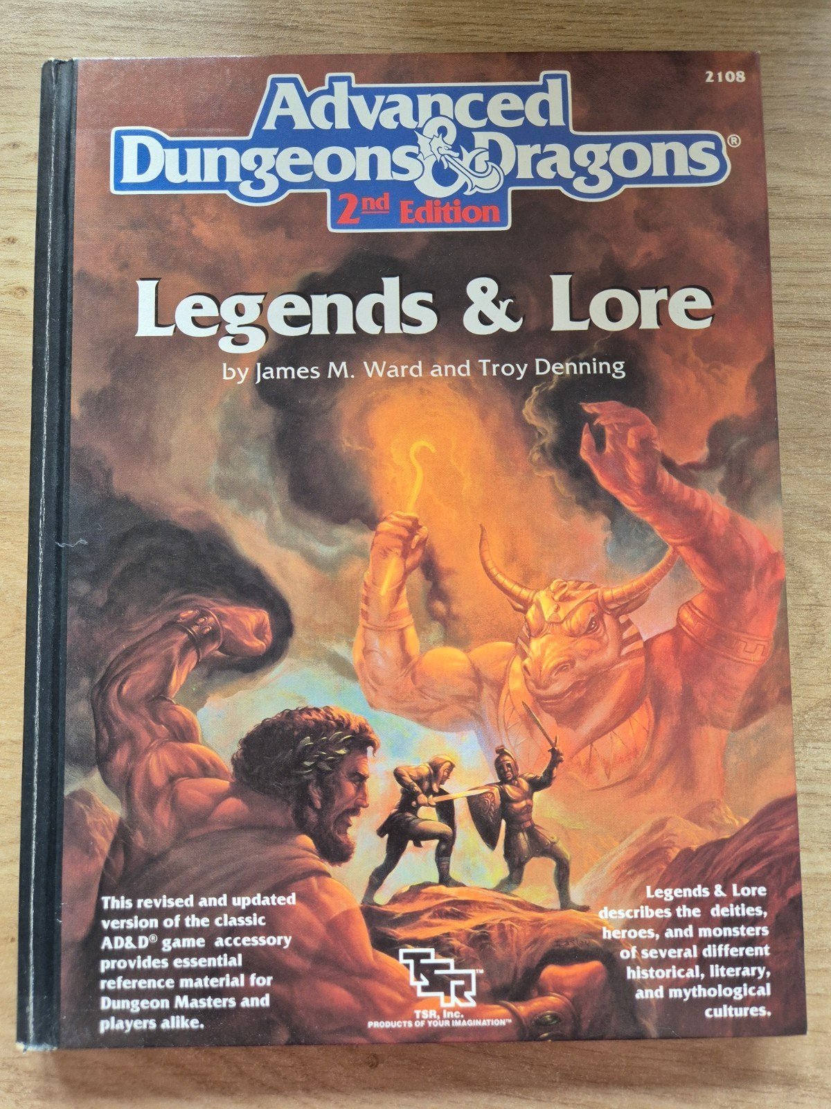 AD&D 2e Legends & Lore, Ophalen of Verzenden, Zo goed als nieuw, TSR