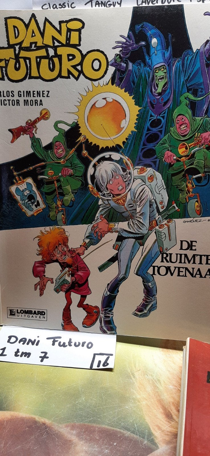 Dani Futuro - Complete reeks 1 t/m 7, Complete serie of reeks, Ophalen, Gelezen, Carlos Giménez, Víctor Mora