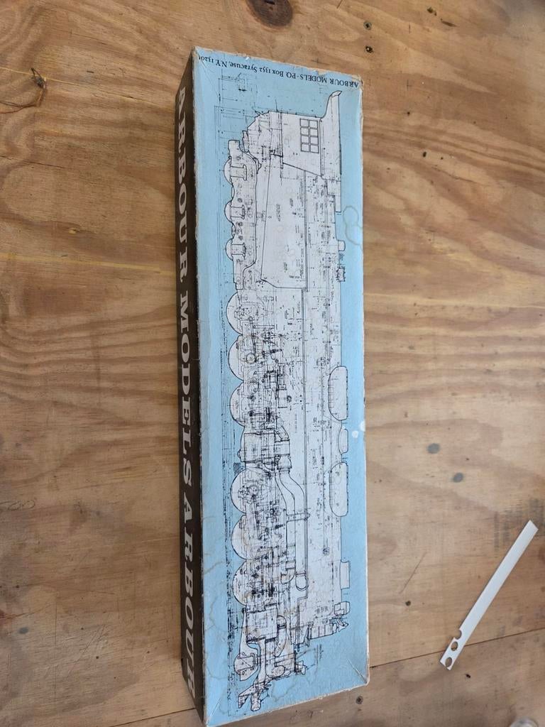 Wit metaal kit allegheny, Hobby en Vrije tijd, Modeltreinen | H0, Ophalen of Verzenden, Gelijkstroom, Locomotief, Overige merken