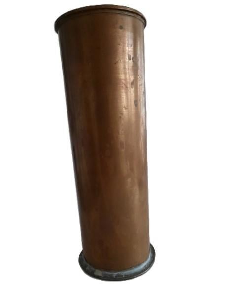 Unieke WO2 kruik van Britse 25-Ponder Huls 1944 - Trench Art, Verzamelen, Ophalen, Engeland, Hulzen of Bodemvondsten