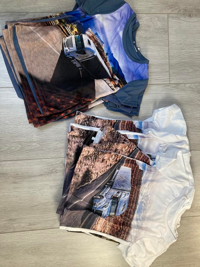 Partij shirts/vrachtwagen, Ophalen of Verzenden, Nieuw, Maat 104
