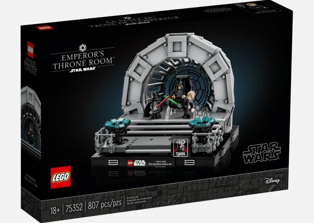 LEGO Star Wars - Emperor's Throne Room (75352), Ophalen of Verzenden, Nieuw, Complete set, Lego