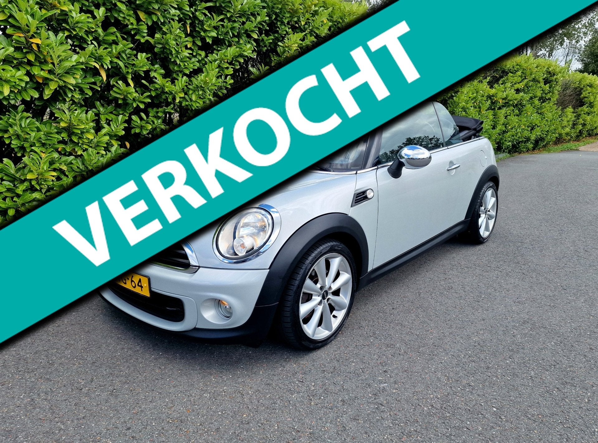 Mini Cabrio 1.6 One Chili Cabrio Airco St verwarming, Auto's, Mini, Voorwielaandrijving, Gebruikt, 4 cilinders, Cabriolet