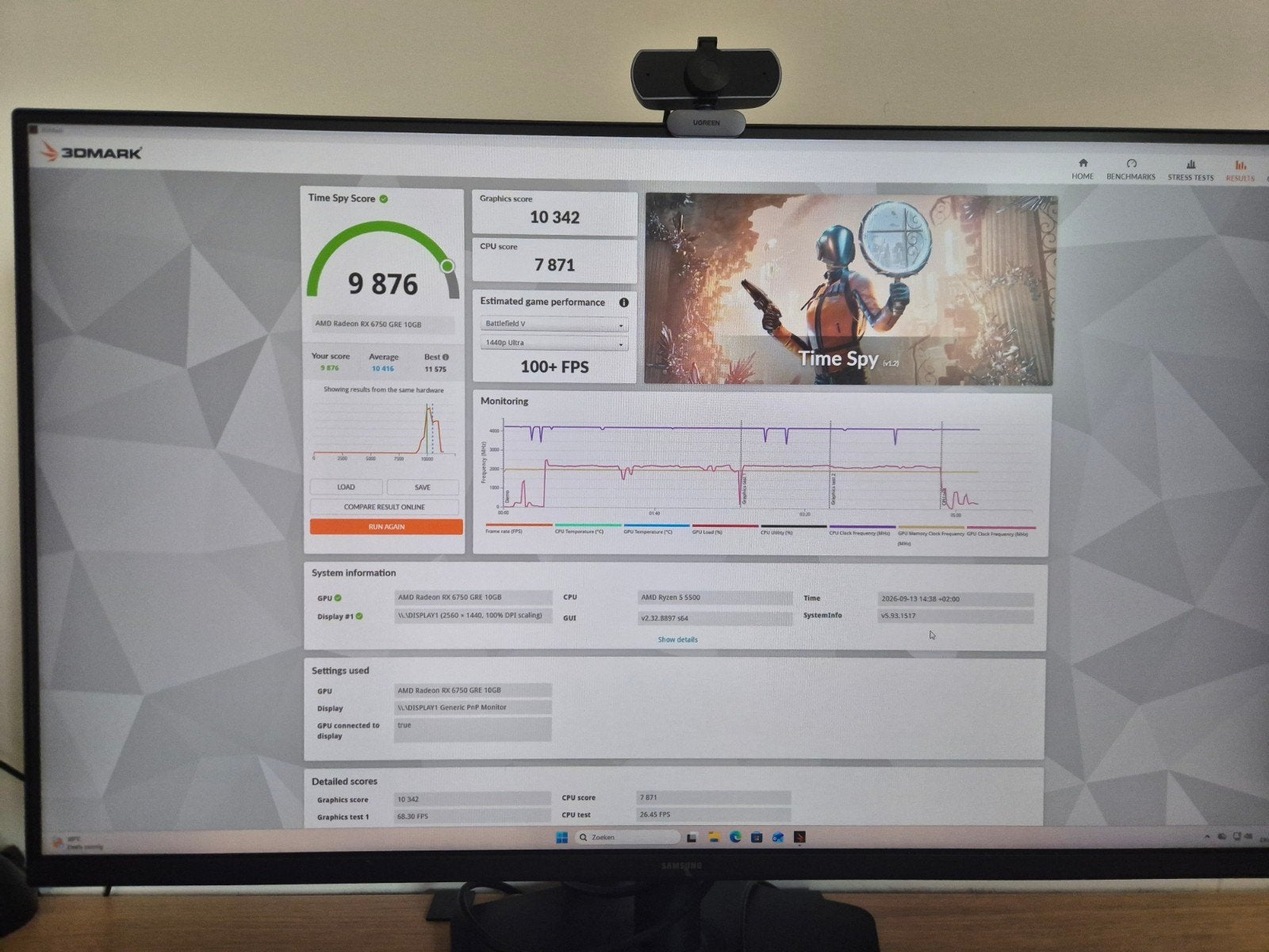 Foto 7 van Gaming PC Wit | 5500 | RX 6750 GRE 10G | 1TB SSD | 32GB DDR4