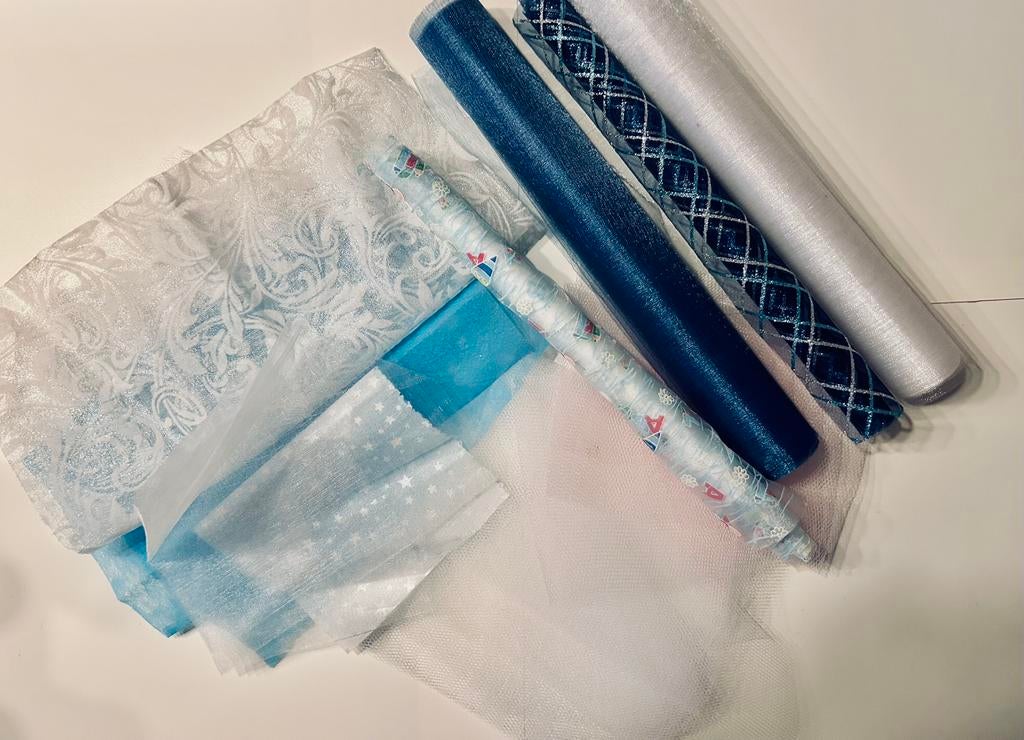 Pakketje organza en tule, Ophalen of Verzenden, Nieuw, Overige typen