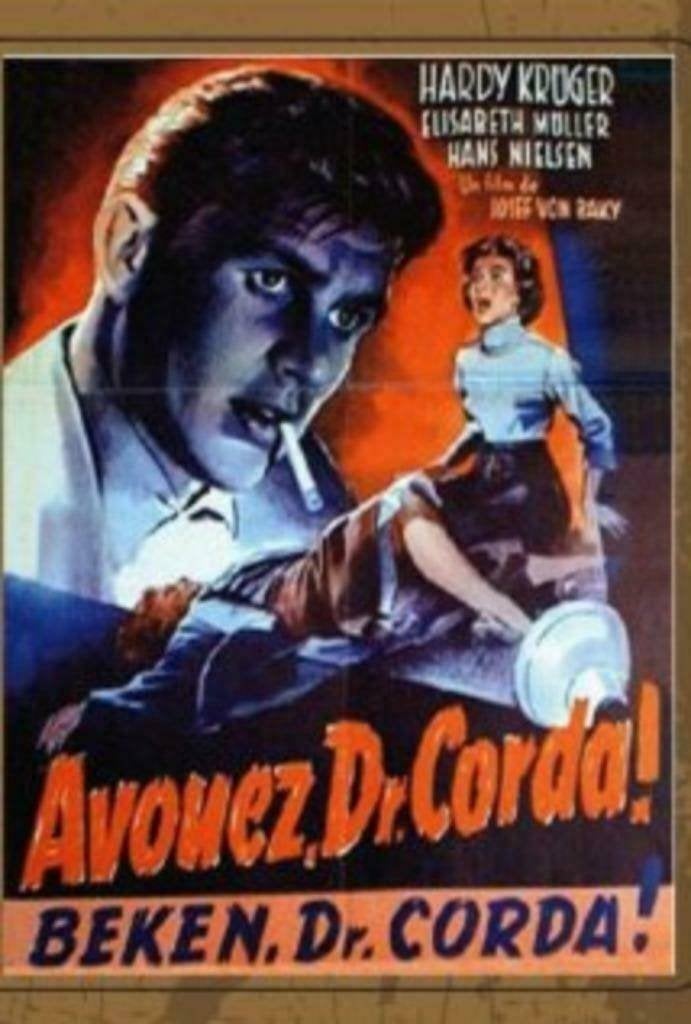 16mm speelfilm  --  Gestegen sie dr. Corda (1958), Ophalen of Verzenden, 16mm film
