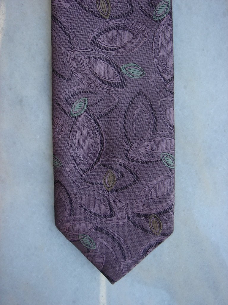 Oud roze bewerkte stropdas Canda, Ophalen of Verzenden, Roze, Gedragen, Met patroon