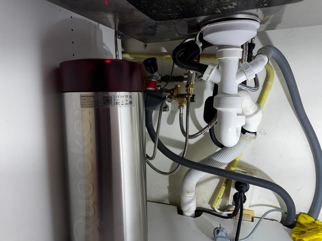 Quooker installatie all-in 139,- (actie), Ophalen, Boiler, Minder dan 20 liter, Minder dan 3 jaar oud
