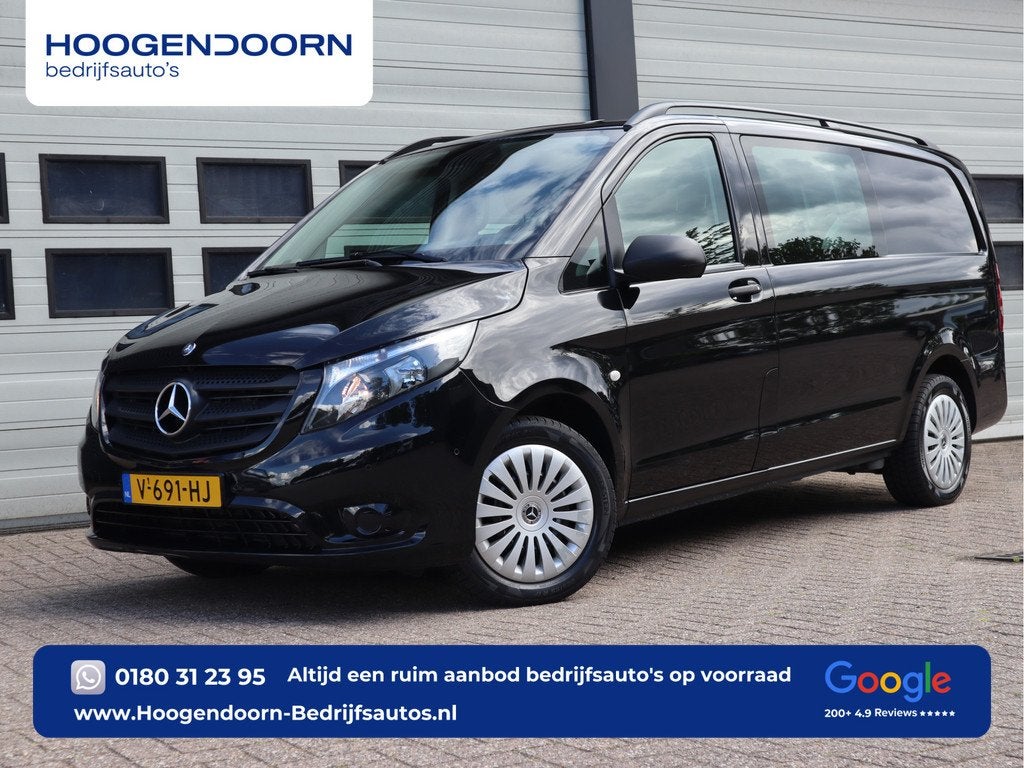 Mercedes-Benz Vito 114 CDI Euro 6 Automaat DC 5 Pers. - MARG, Automaat, Gebruikt, 4 cilinders, Zwart