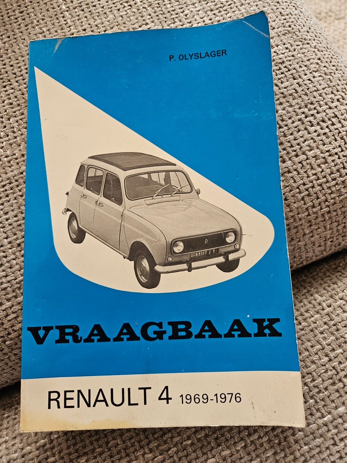 Vraagbaak Renault 4 (1969-1976) - P. Olyslager, Ophalen of Verzenden