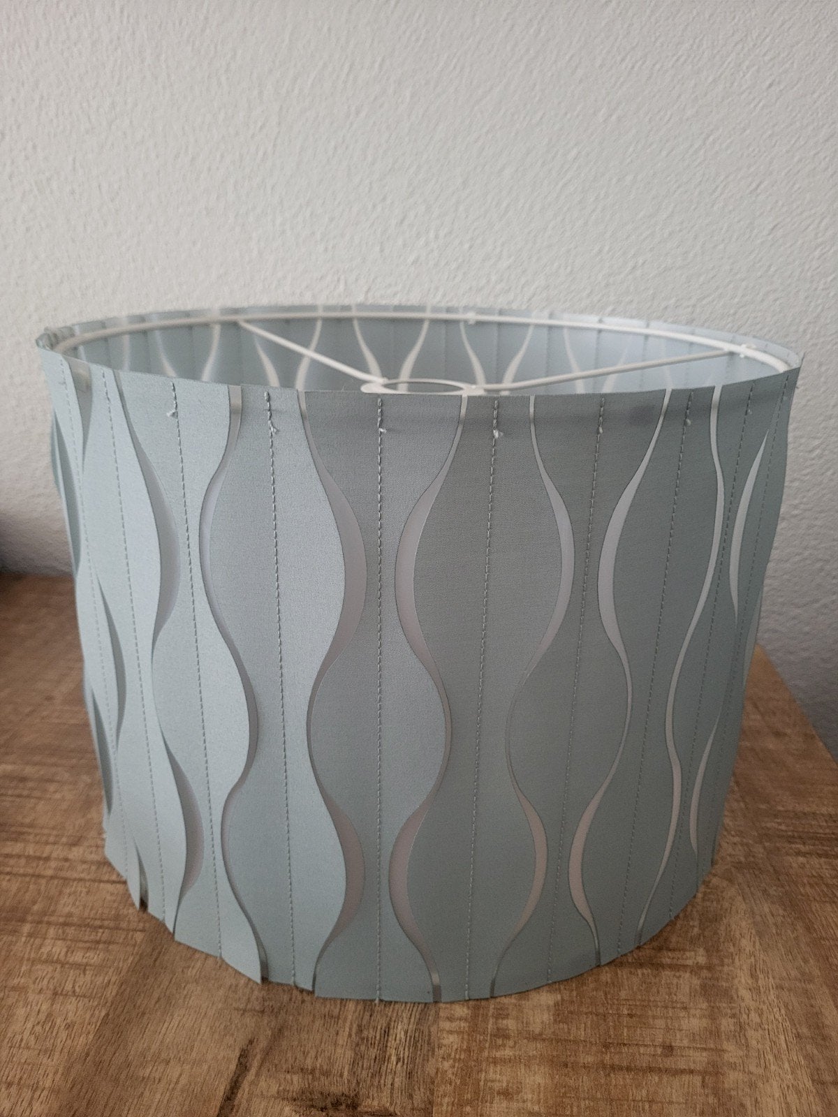 löknäs lampenkap ikea, Ophalen of Verzenden, Zo goed als nieuw, Blauw, Rond