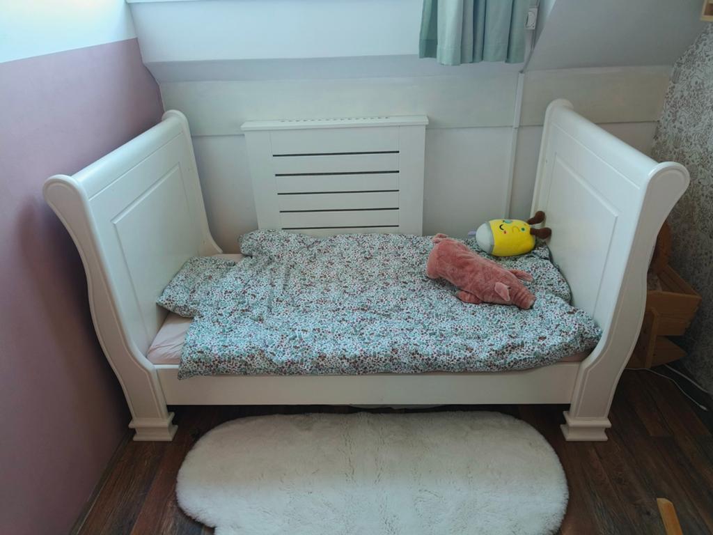 Kidsmill Louise de Philippe Ledikant 70x140 - Doorgroeibed, Gebruikt, 70 tot 85 cm, 140 tot 160 cm, Ophalen