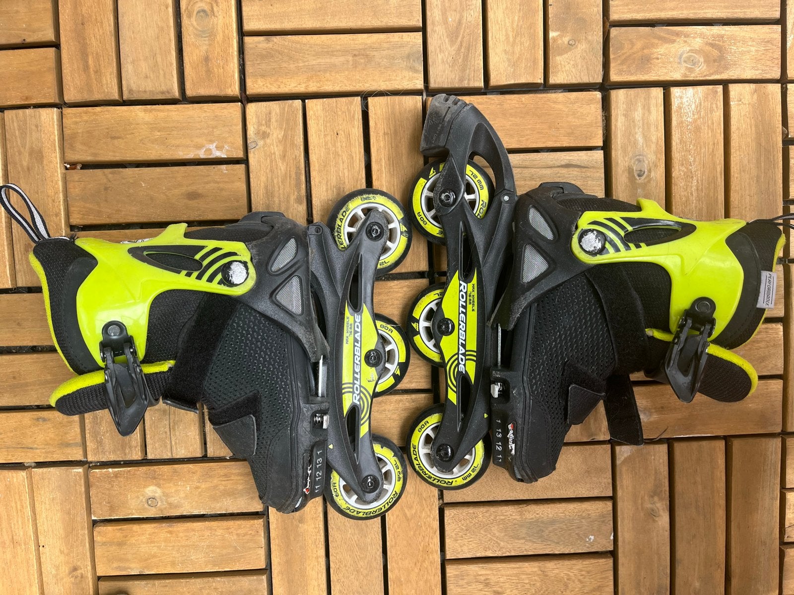 Verstelbare Rollerblade Spitfire inline skates maat 28-32, Sport en Fitness, Skeelers, Gebruikt, Inline skates 4 wielen, Overige merken