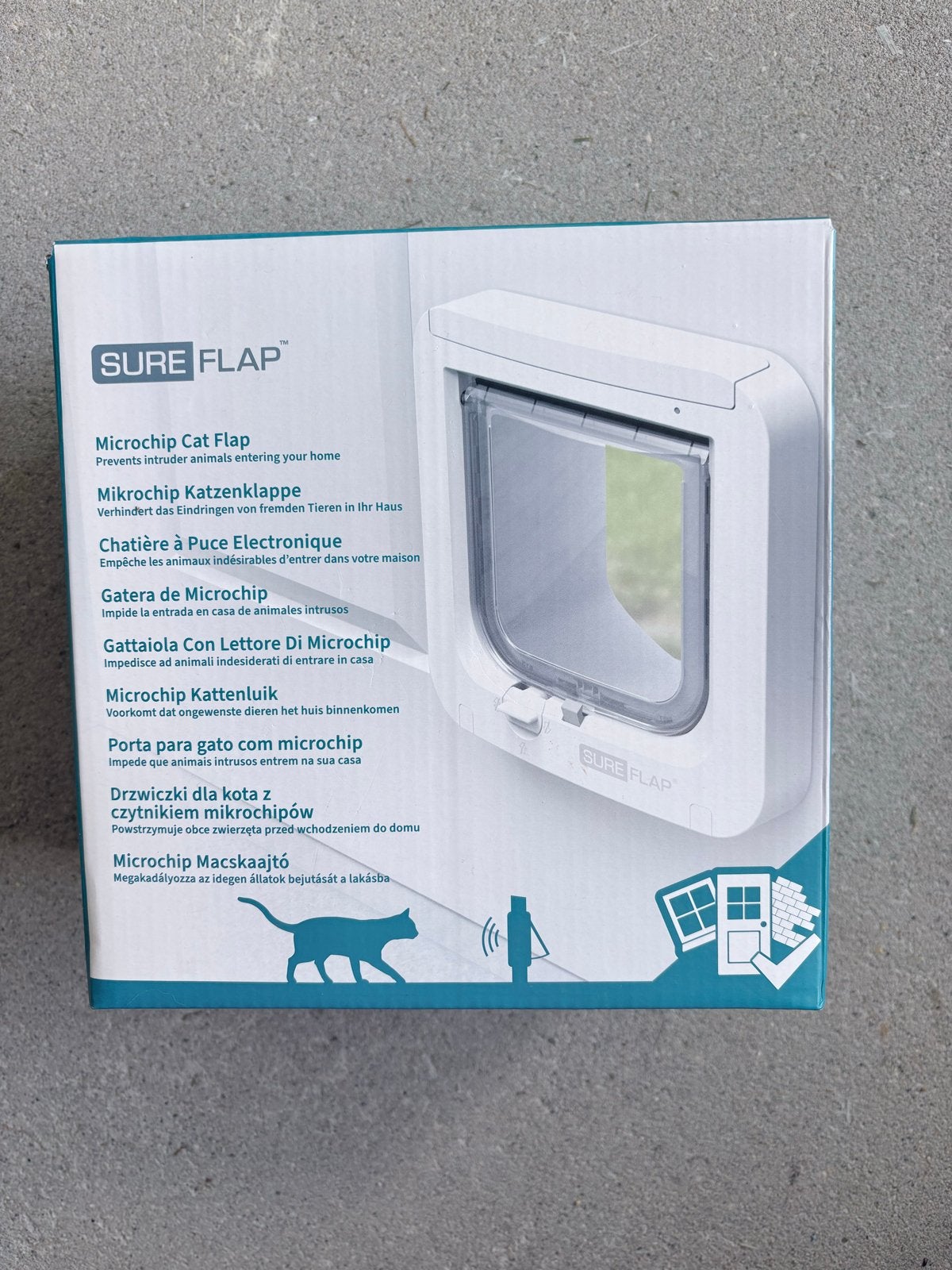 Kattenluik microchip, Ophalen, Nieuw