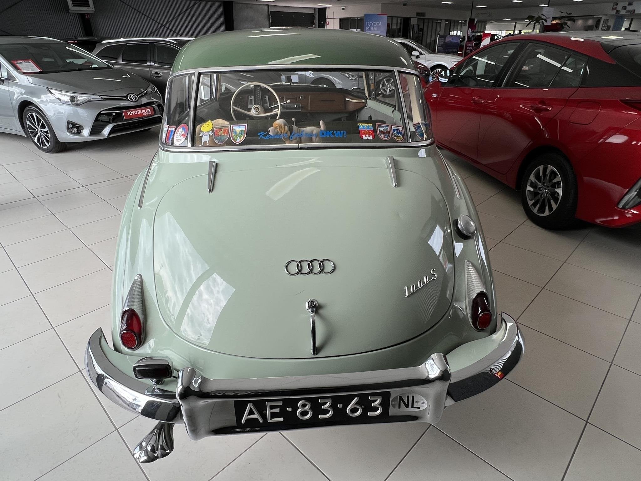 Auto Union 1000 Super Unieke oldtimer | Compleet met boekjes, foto 11