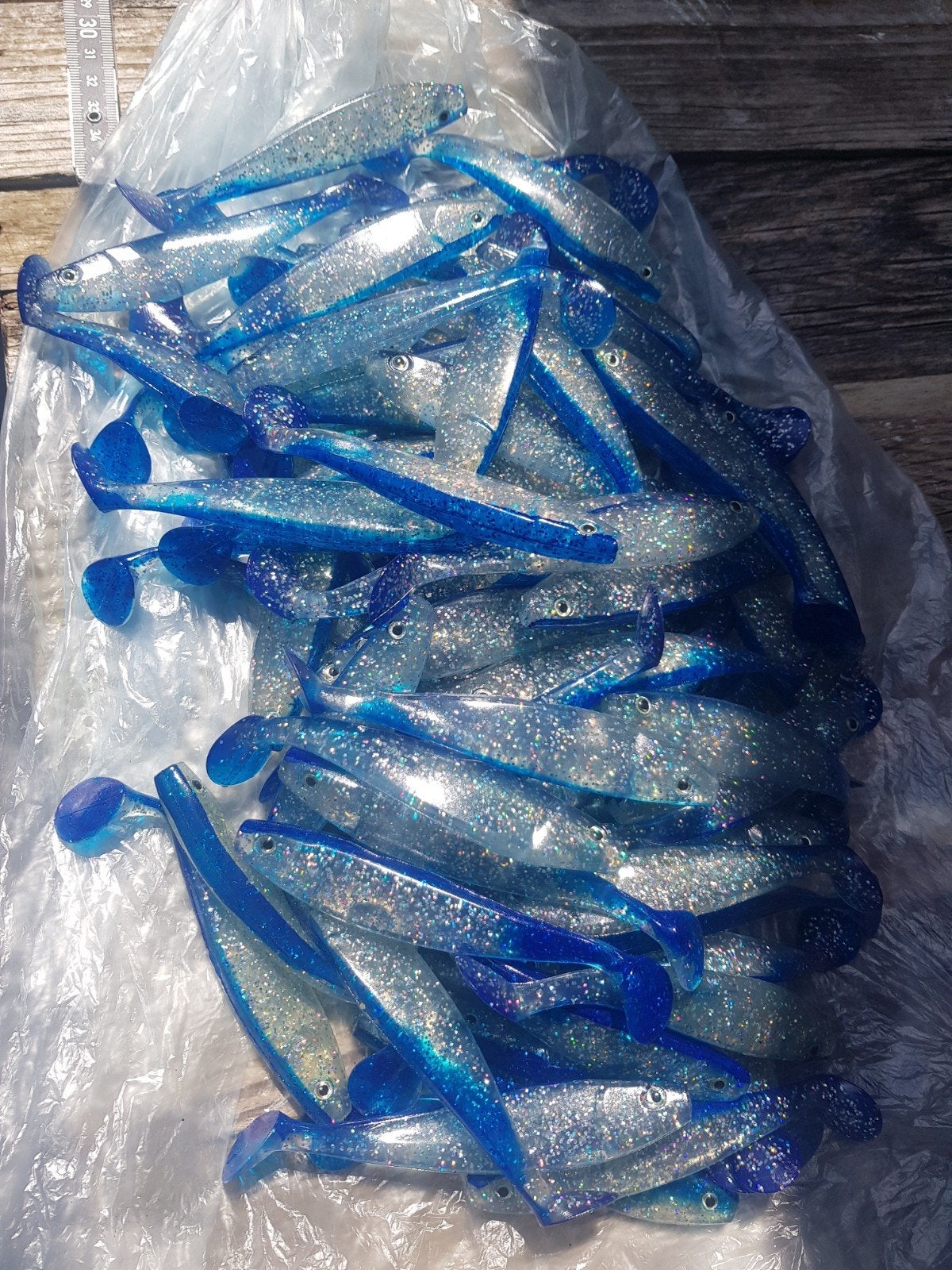 Delalande Shad GT 12 cm  super voor de zeebaars, Ophalen of Verzenden, Overige typen