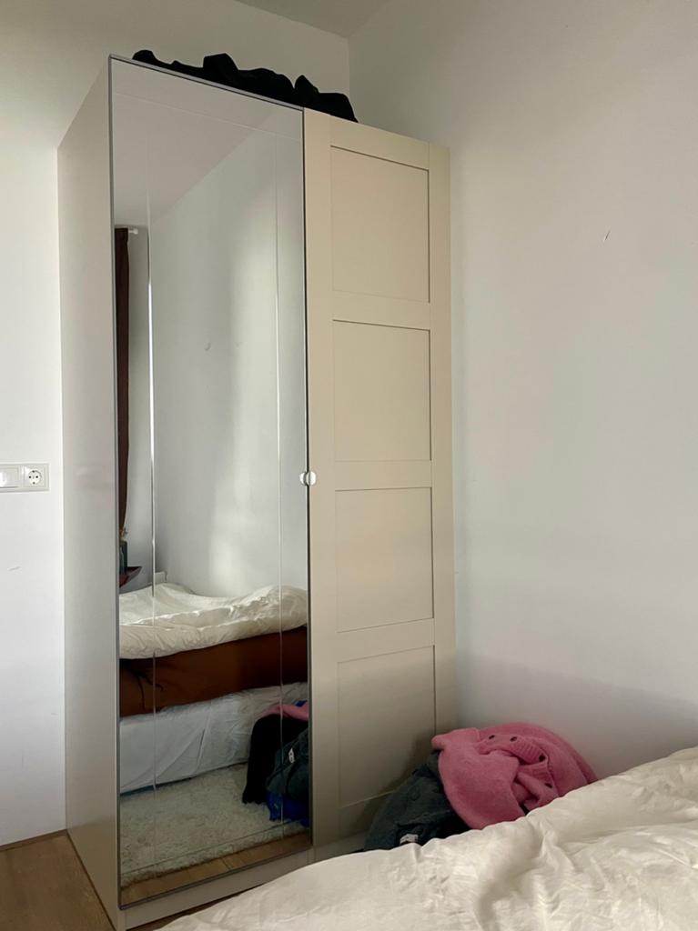 IKEA kledingkast met spiegeldeur 200x100x60 | nieuw, Huis en Inrichting, Kasten | Kledingkasten, Ophalen, Nieuw, 50 tot 100 cm