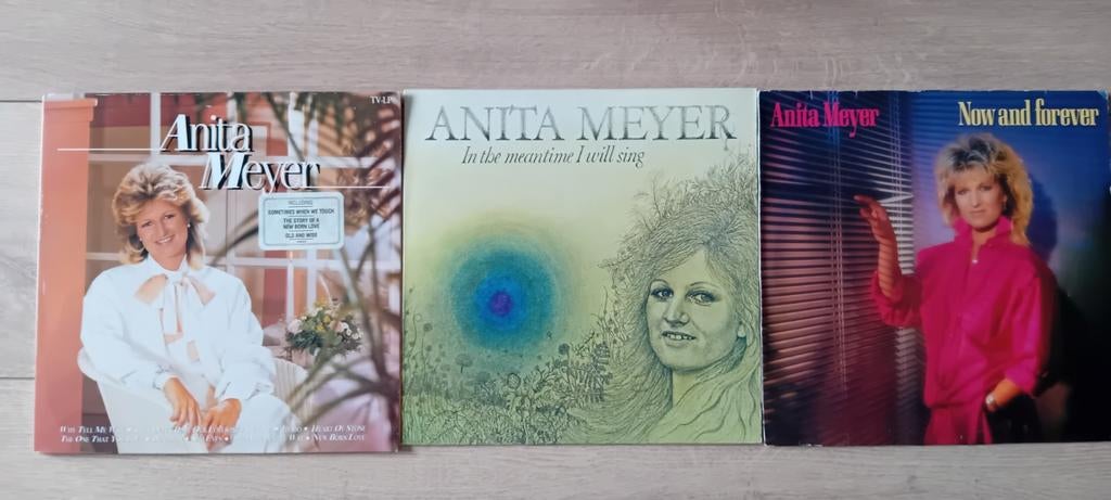 Anita Meyer 3x, Ophalen of Verzenden, 1980 - 1989, Gebruikt, 12 inch