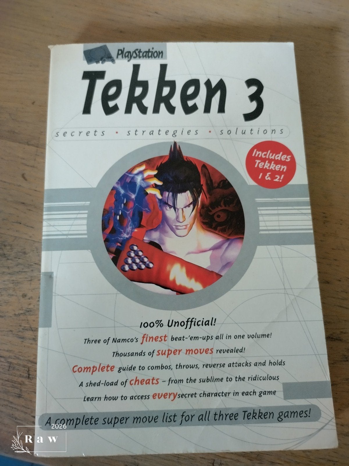 Tekken 3 PlayStation Gids - Inclusief Tekken 1 & 2, Spelcomputers en Games, Games | Sony PlayStation 1, Ophalen of Verzenden, Gebruikt