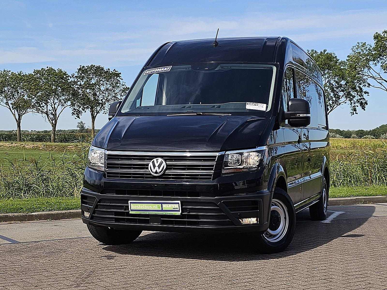 Volkswagen Crafter 35 2.0 TDI L3H3 2x Draaistoelen, Webasto,, Gebruikt, 4 cilinders, Volkswagen, Zwart