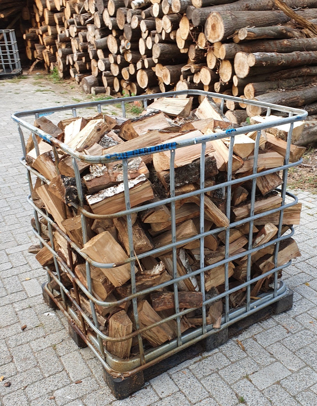 Berken haardhout, Tuin en Terras, Haardhout, Minder dan 3 m³, Ophalen of Verzenden, Berkenhout, Blokken