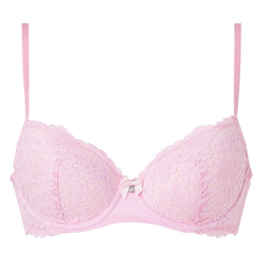 Hunkemoller voorgevormde beugel bh Marina 85C lichtroos, Hunkemöller, Ophalen of Verzenden, Roze, BH