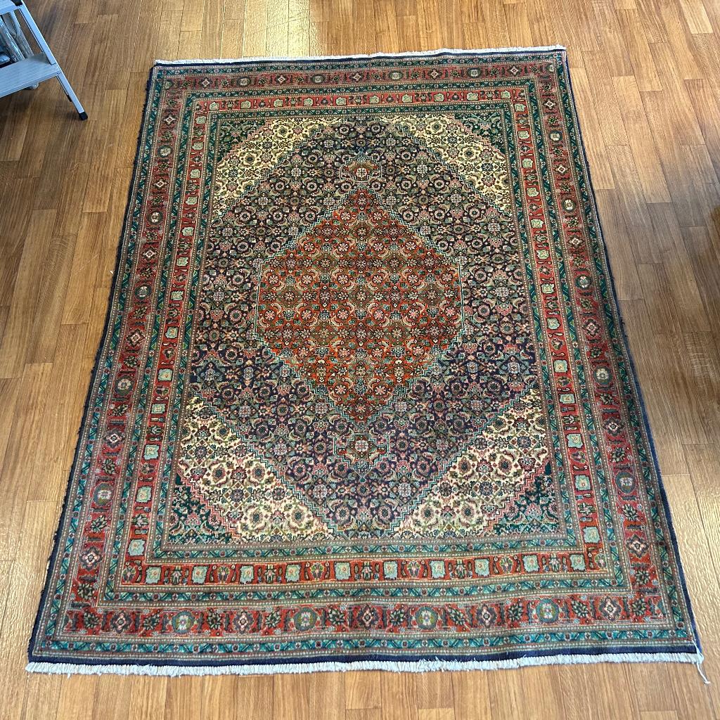 Perzisch tapijt - Tabriz -Wol - 200 x 146 cm - Vloerkleed, TTM Wonen, Meubels – (Perzische) Tapijten en Woonaccessoires, 100 tot 150 cm