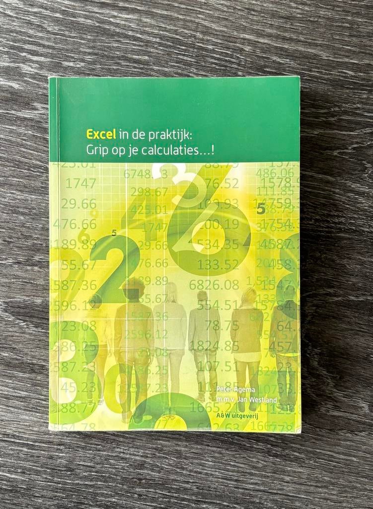 Excel in de praktijk: Grip op je calculaties…!, Ophalen of Verzenden, Beta, Zo goed als nieuw, HBO